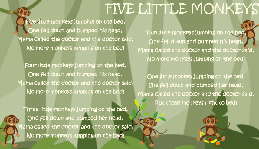 Five little monkeys