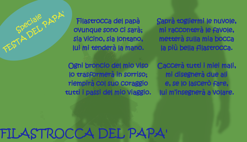 Filastrocca del Papà
